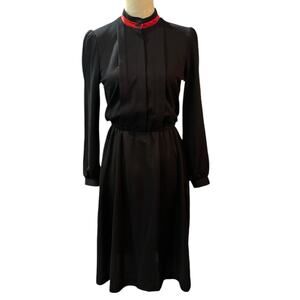 70’s A-Line Casual Midi Length Dress Missing Size Tag